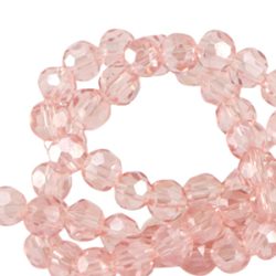 round top faceted beads