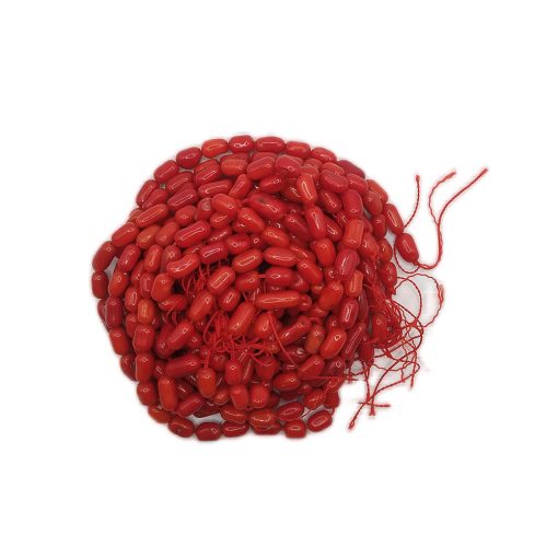 red coral tube 7mm~45 pcs