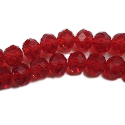 top-faceted-beads-8mm~66pcs-red