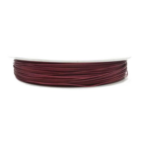 coated-Wire-0,45mm~100-mtr-plum