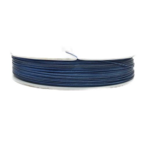coated-wire-0,45mm~100-mtr-blue