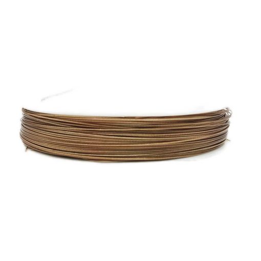 coated-wire-0,45mm~100-mtr-bronze