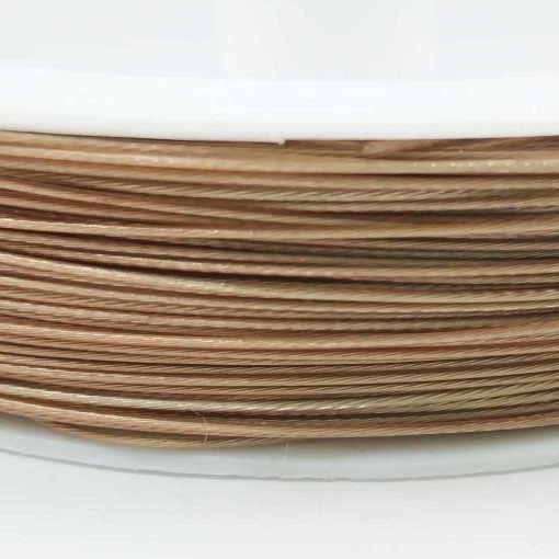 coated-wire-0,45mm~100-mtr-bronze2