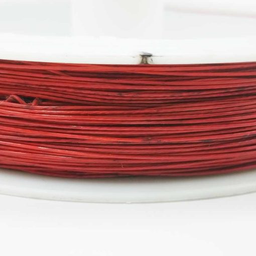 coated-wire-0,45mm~100-mtr-red2