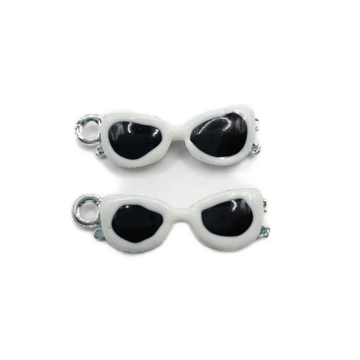enamel-metal-sunglasses-6mm~20pcs-white