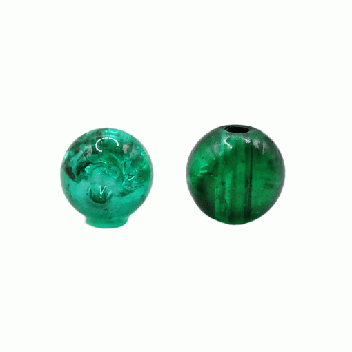 Glass-beads-8mm~128-pcs-dark-green