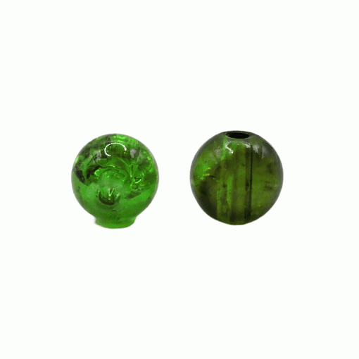 Glass-beads-8mm~128-pcs-green