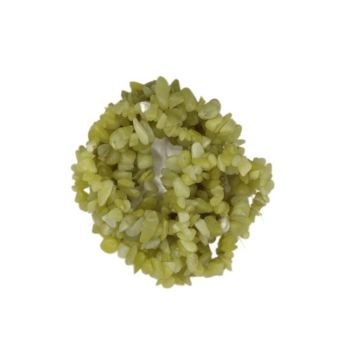 chips-stone-beads-Nephrite-7-10mm~200-pcs-green