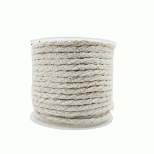 cotton Cord 4mm~5mtr ivoire