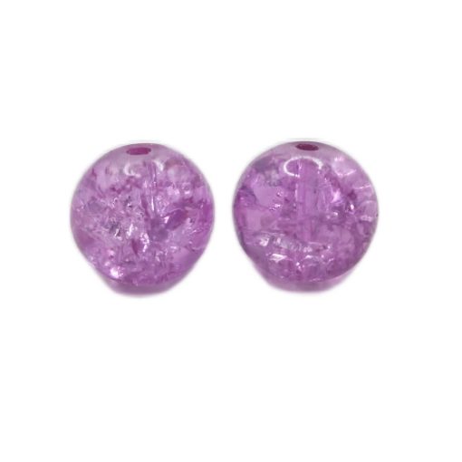 glass-beads-10mm~70pcs-purple