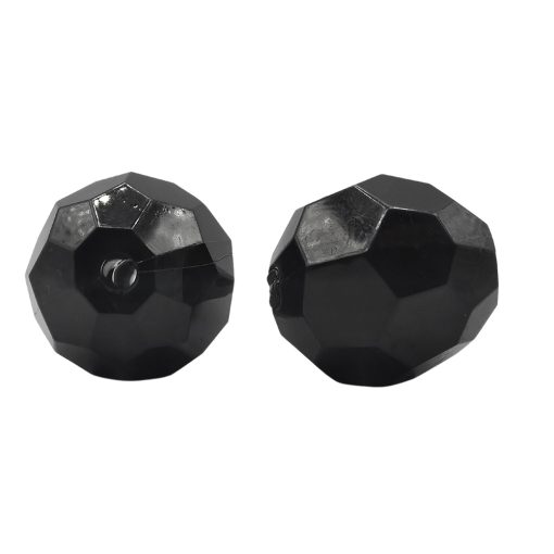Acrylic-Beads-28mm~44-Pieces-black