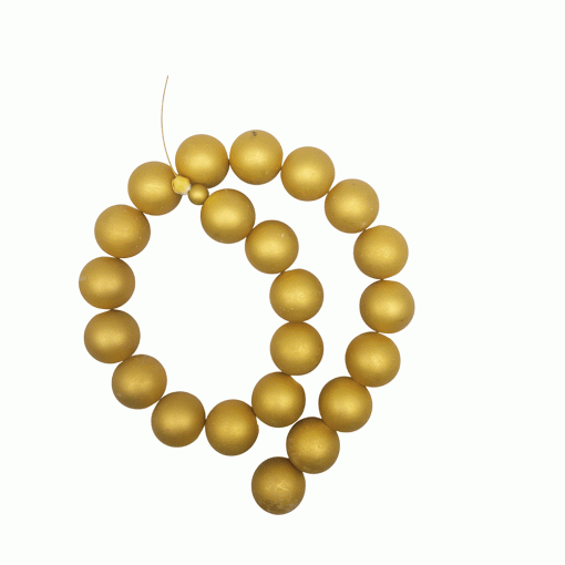 Acrylic-Pearls-16mm~22Pieces-gold-iridescent