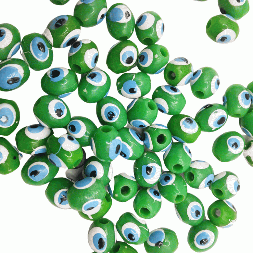 EVIL-EYE-acrylic-beads-7mm~190pcs-green3