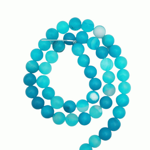 Glass-beads-8mm~69-pcs-ocean-blue