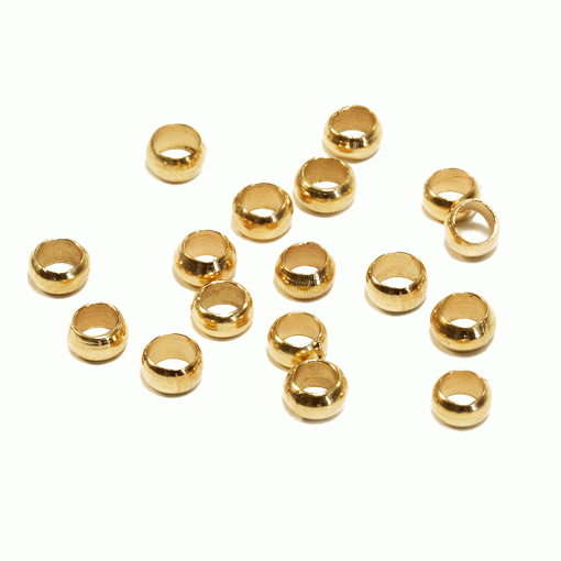 crimp-beads-4mm~500-Pieces-gold
