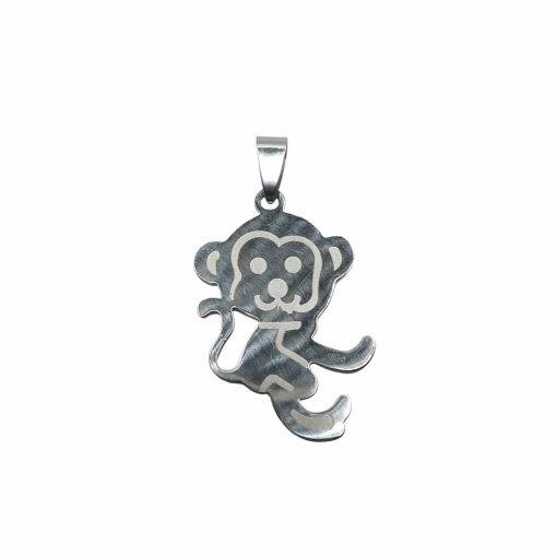 Stainless-Steel-Monkey-35mm~1pcs-silver