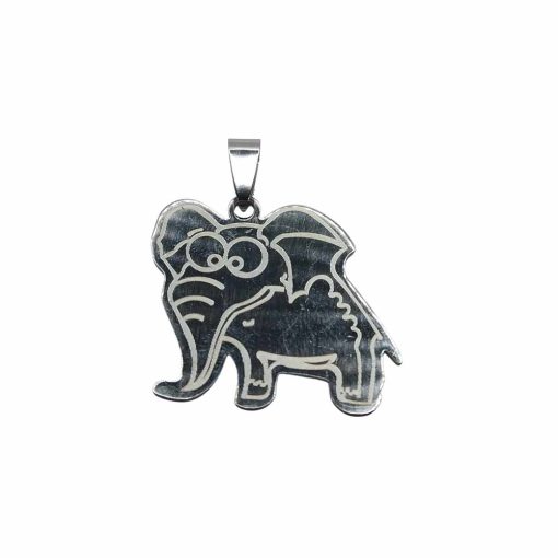 Stainless-Steel-elephant--30mm~1pcs-silver