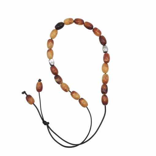 handmade-komboloi--resin-beads-brown-shades