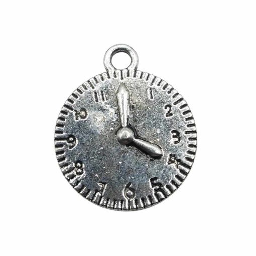 metal-charm-clock-19mm~50pcs-silver